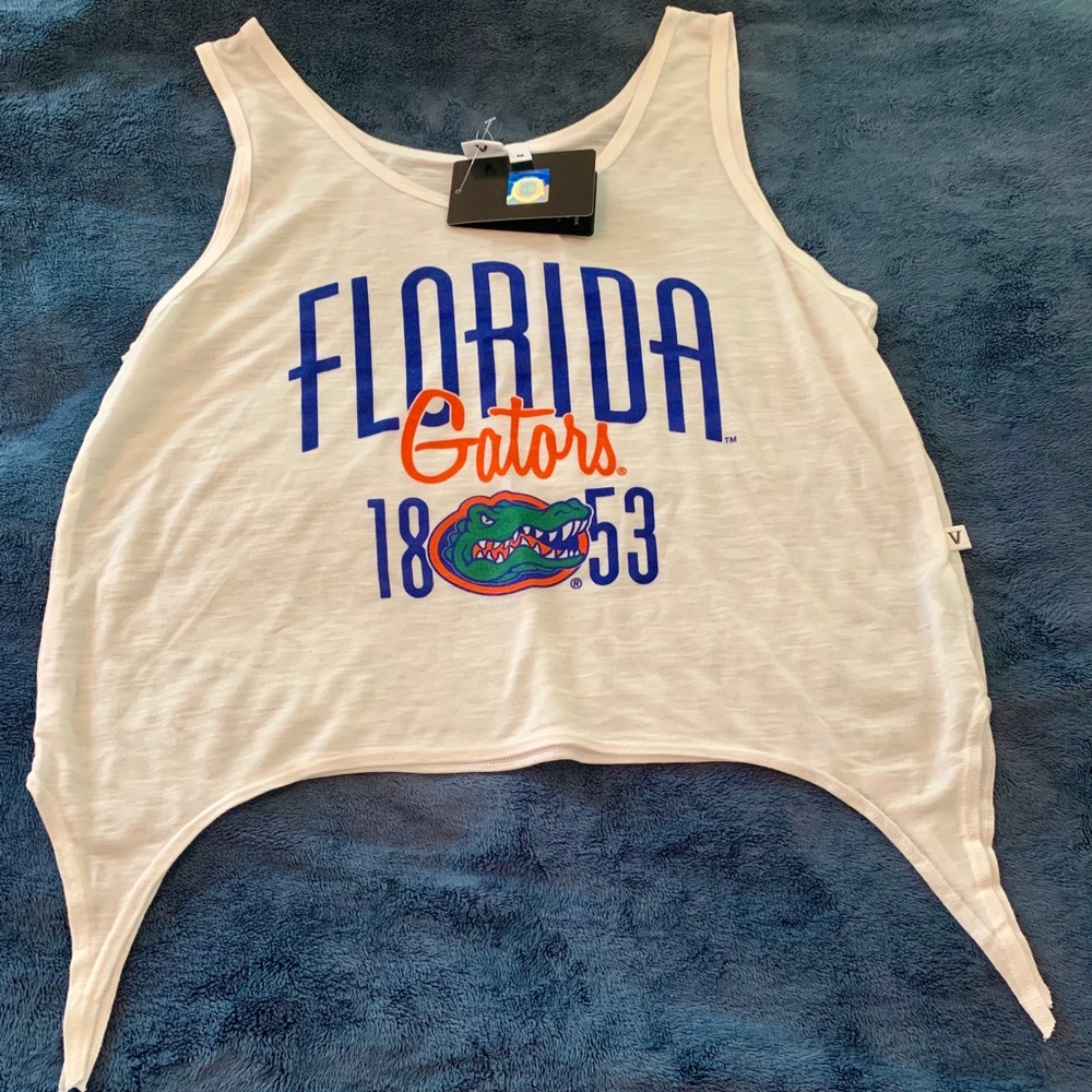 Venley Strapless Side Tie Florida Gators Shirt